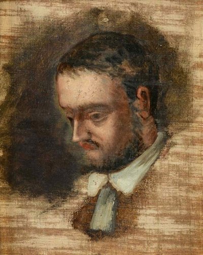 Portrét Émile Zoly 1840-1902, cca 1862-1864. od Paul Cézanne