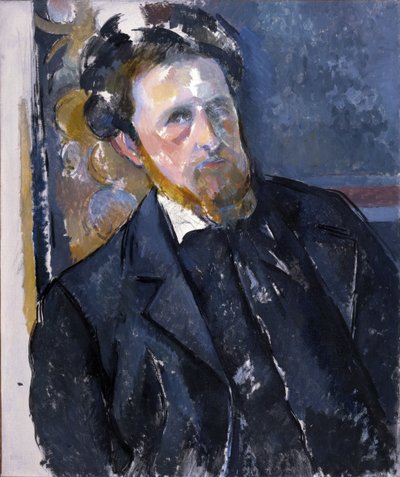 Portrét Joachima Gasqueta (1873-1921) - Paul Cezanne (1839-1906). Olej na plátně, cca 1896. Národní galerie, Praha od Paul Cézanne