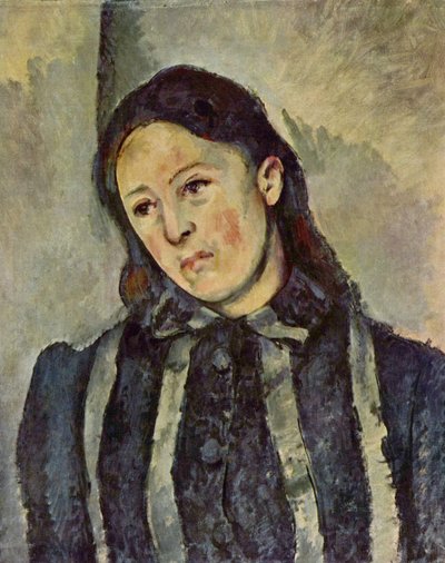 Portrét madame Cézanne od Paul Cézanne