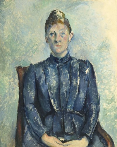Portrét Madame Cézanne od Paul Cézanne