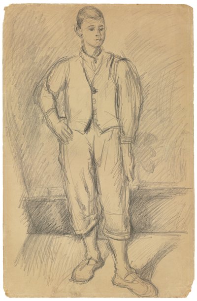 Portrét umělcova syna; Portrét umělcova syna, cca 1875-1885 od Paul Cézanne