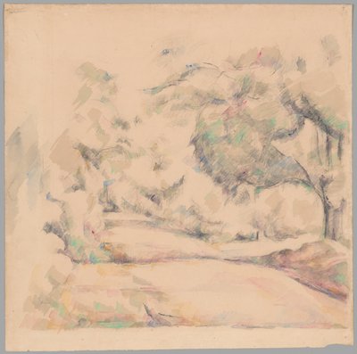 Silnice v Provence od Paul Cézanne
