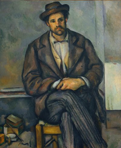 Sedící rolník, ca. 1892-96. od Paul Cézanne