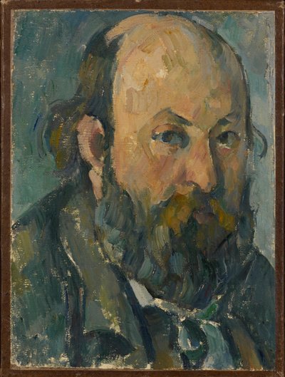 Autoportrét, 1877-1878. od Paul Cézanne