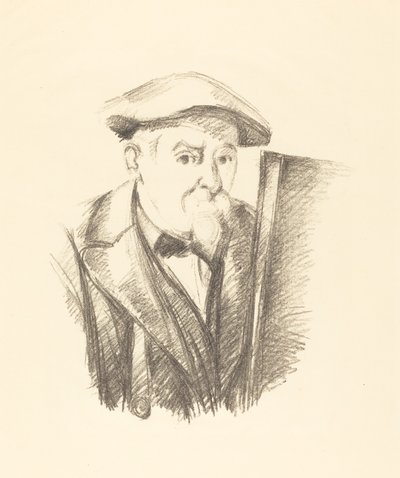 Autoportrét, 1898. od Paul Cézanne