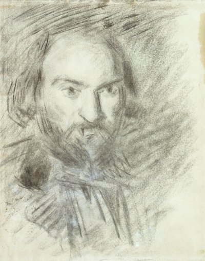 Autoportrét; Autoportrét, c.1874 od Paul Cézanne