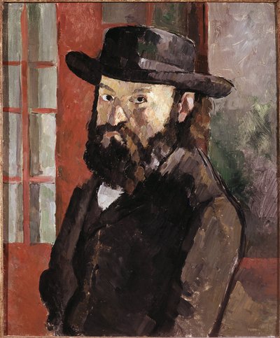Autoportrét, cca 1879-82 (olej na plátně) od Paul Cézanne