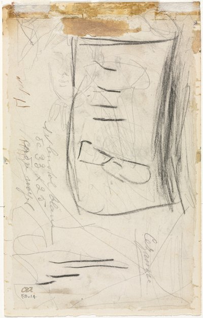 Náčrt Madame Cézanne, 188184. od Paul Cézanne