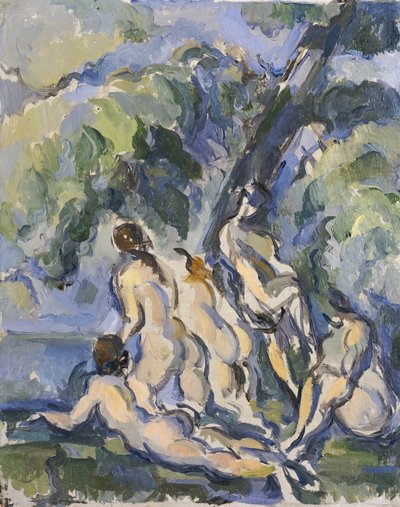 Studie pro velké lazebníky, c.1902-06 od Paul Cézanne