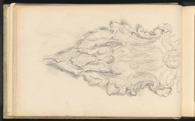 Studie dekorativního ornamentu od Paul Cézanne