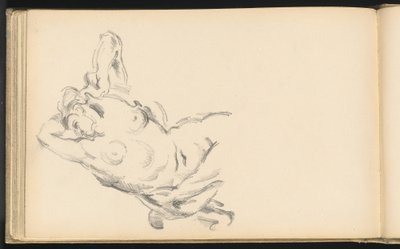 Studie alegorické postavy Bellony v Rubensově „Apoteóze Jindřicha IV. od Paul Cézanne