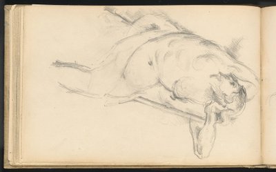 Studie alegorické postavy Bellony v Rubensově „Apoteóze Jindřicha IV. od Paul Cézanne