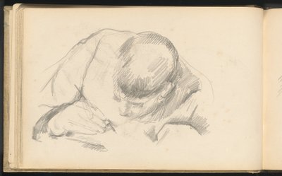 Umělcův syn psaní od Paul Cézanne