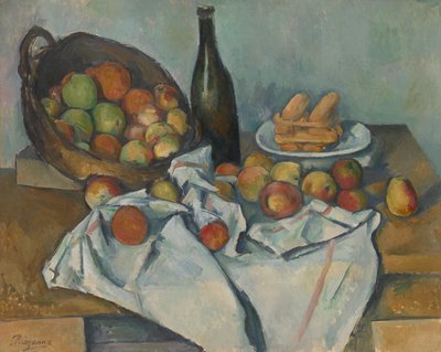 Košík jablek od Paul Cézanne