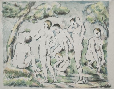 The Bathers od Paul Cézanne