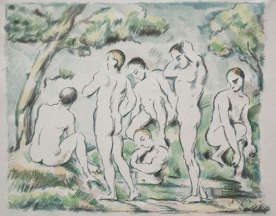 The Bathers od Paul Cézanne