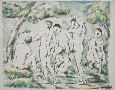 The Bathers, 1897. od Paul Cézanne