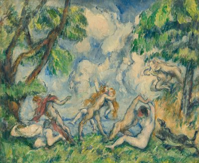 Bitva o lásku od Paul Cézanne