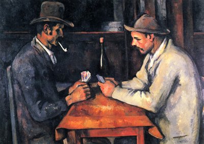 Hráči karet od Paul Cézanne