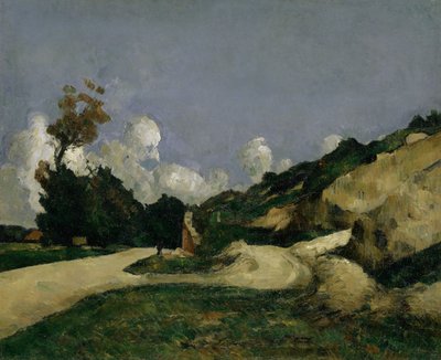 The Country Road, c.1871 od Paul Cézanne