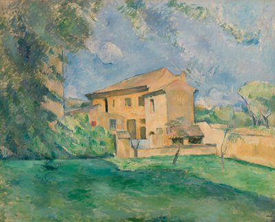 Farma v Jas de Bouffan od Paul Cézanne