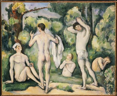 The Five Lathers, c.1880-82 od Paul Cézanne
