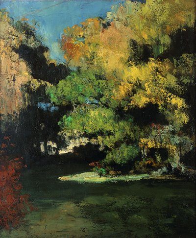 The Glade, kolem roku 1867 od Paul Cézanne