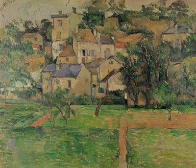 Ermitáž v Pontoise, 1884 od Paul Cézanne
