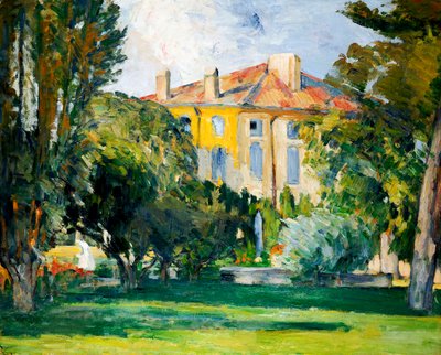 Dům v Jas de Bouffan, 1882-85 od Paul Cézanne