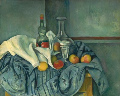 Láhev máty peprné od Paul Cézanne
