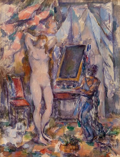 Toaleta od Paul Cézanne