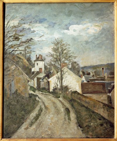 Dům doktora Gacheta v Auvers (olej na plátně od Paul Cézanne