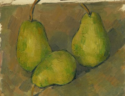 Tři hrušky od Paul Cézanne