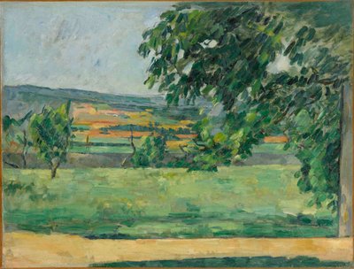 Pohled na Jas de Bouffan, 1875-1876. od Paul Cézanne