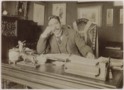 Portrét Maurice Donnay 1859-1945, c. 1890. od Paul Dornac