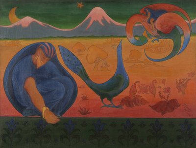 The Nabic Landscape, 1890. od Paul Elie Ranson