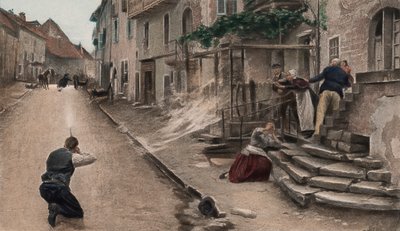 Statečný (barevný hlubotisk) od Paul Émile Boutigny