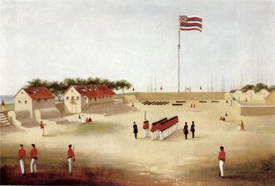 Pohled na pevnost Honolulu - interiér od Paul Emmert