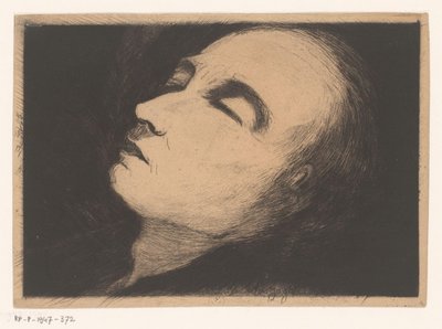 Portrét Vincenta van Gogha na smrtelné posteli od Paul Ferdinand Gachet