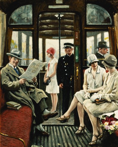 V tramvaji od Paul Fischer