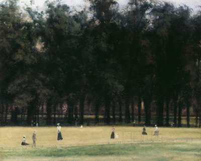 Kensington Gardens (olej na plátně) od Paul Fordyce Maitland