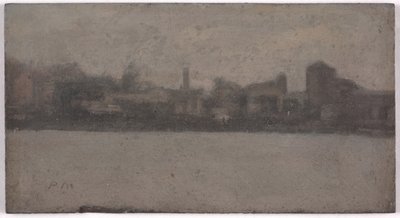 Temže v Battersea (olej na desce akademie) od Paul Fordyce Maitland