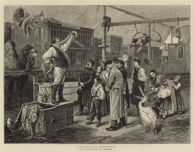 Putovní zvěřinec od Paul Friedrich Meyerheim