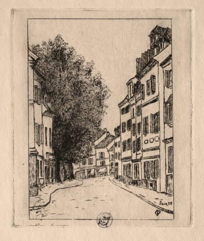 Šest leptů: Notre Dame, Pontoise, 1895. od Paul Gachet