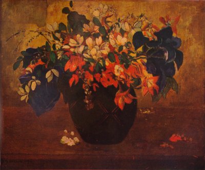 Váza s květinami, 1896, 1932 od Paul Gauguin