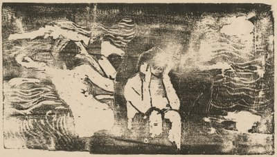 U Black Rocks Aux roches noires, v roce 1895 nebo později. od Paul Gauguin