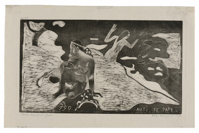 Auti te pape (Ženy u řeky) z Noa Noa Suite od Paul Gauguin