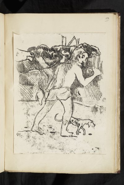 Před a po - Návrat z lovu od Paul Gauguin