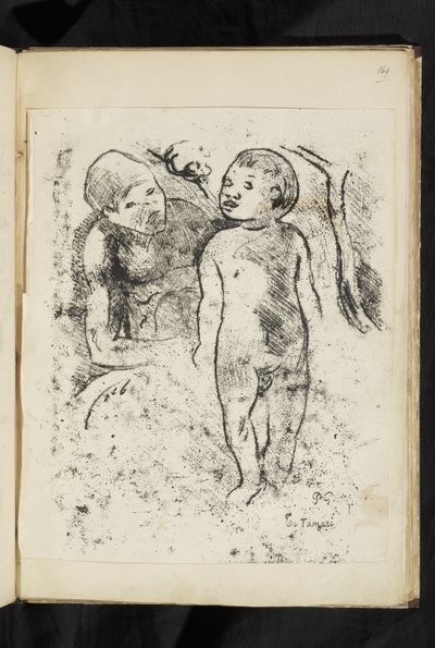 Před a po - Te tamari („Dítě“) od Paul Gauguin