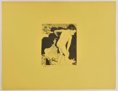 Bretonische Badende od Paul Gauguin